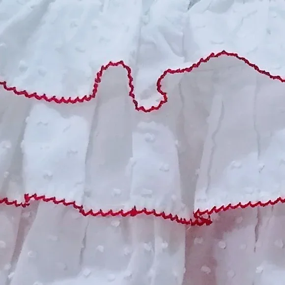 KIDS HEADQUARTERS RED GINGHAM SET SIZE 24M - Picture 3 of 13